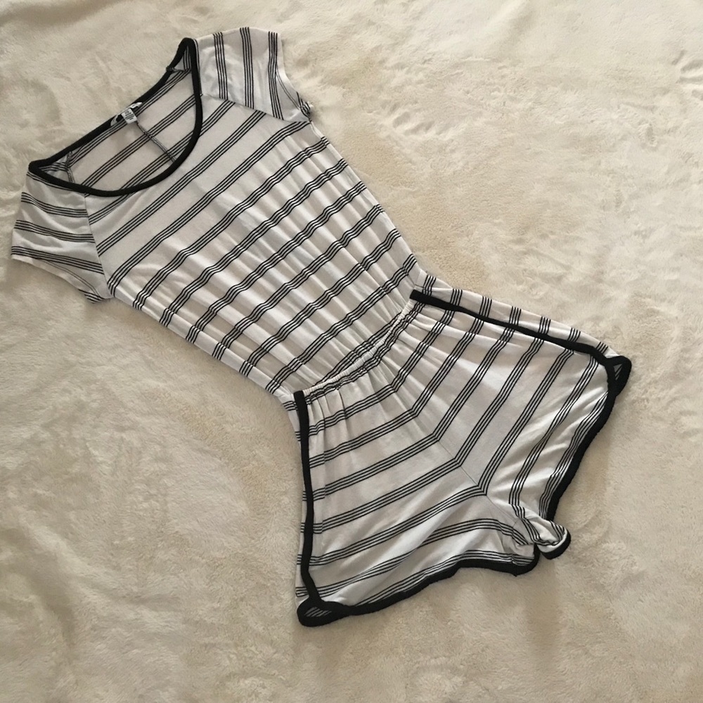 Striped Romper